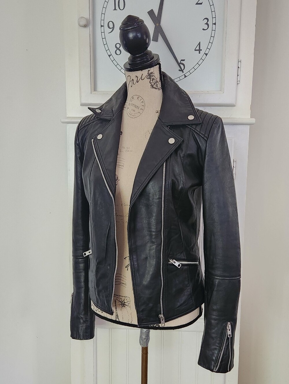 100% Leather Jacket- Barneys Originals
